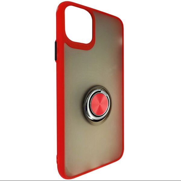 

Чехол Totu Copy Ring Case iPhone 11 Pro Max Red+Black
