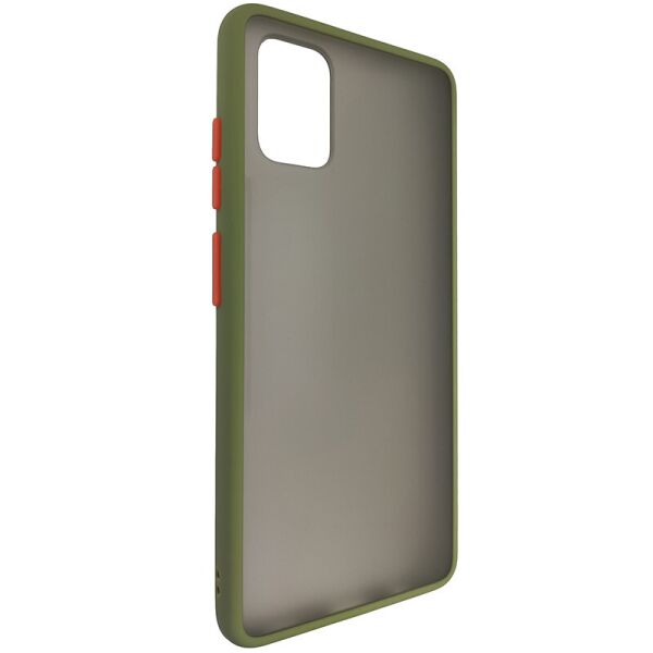 

Чехол Totu Copy Gingle Series for Samsung A51/M40S Dark Green+Orange