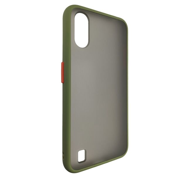 

Чехол Totu Copy Gingle Series for Samsung A01 (A015) Dark Green+Orange