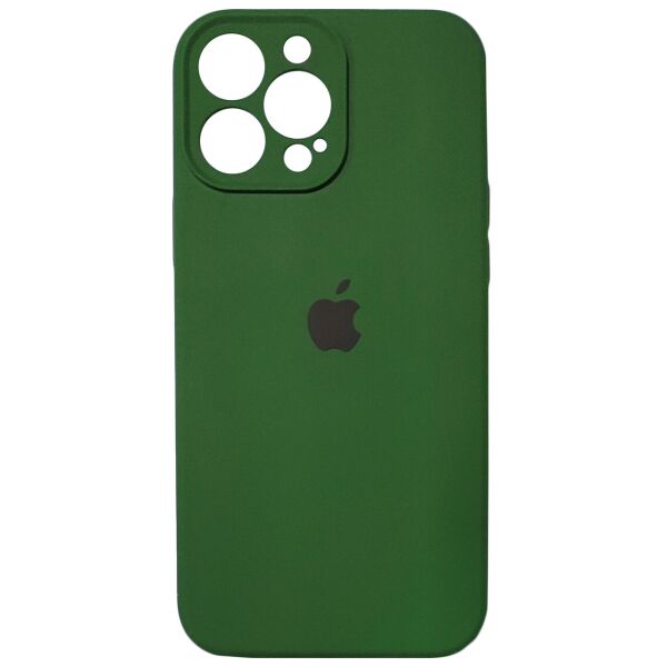 

Чехол Silicone Full Camera для Apple iPhone 13 Pro Max Atrovirens Green