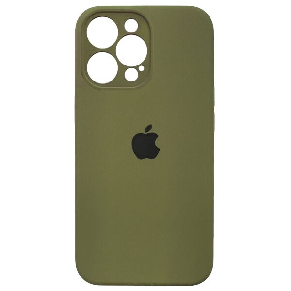 

Чехол Silicone Full Camera для Apple iPhone 13 Pro Max Army Green