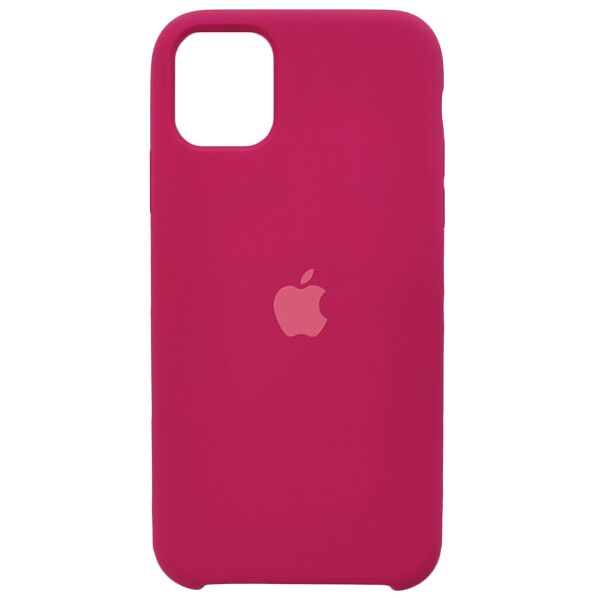 

Чехол Silicone Case для Apple iPhone 11 Rose Red