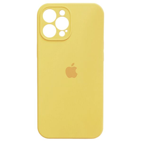 

Чехол Silicone Full Camera для Apple iPhone 12 Pro Yellow
