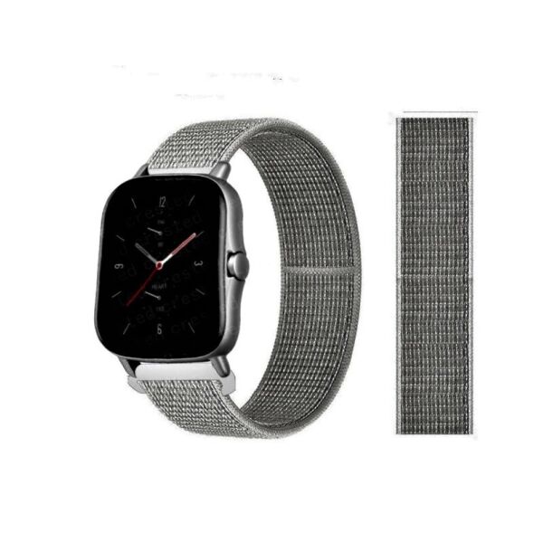 

Ремешок для часов Nylon loop bracelet Universal, 22 мм. Gray