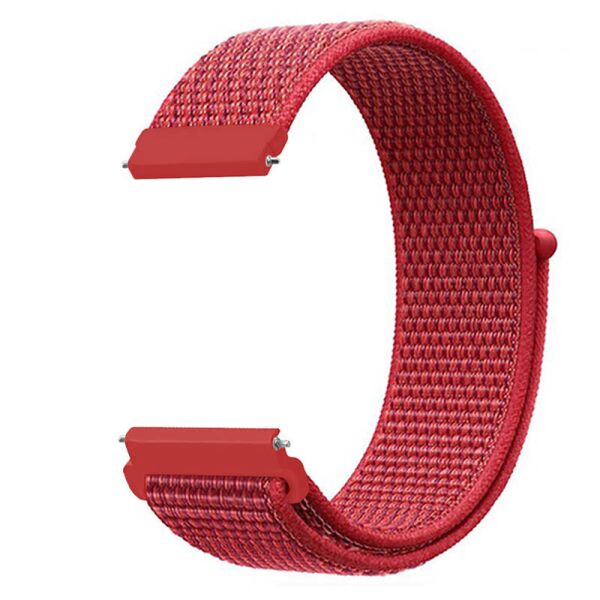 

Ремешок для часов Nylon loop bracelet Universal, 22 мм. Red