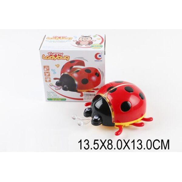 

Муз. игрушка Божья коровка, бат., в корр. 13,5*8*13см (108шт/2)