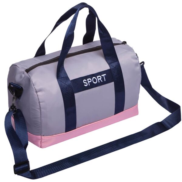 

Сумка для спортзала SPORT LLW7103 Серый-розовый