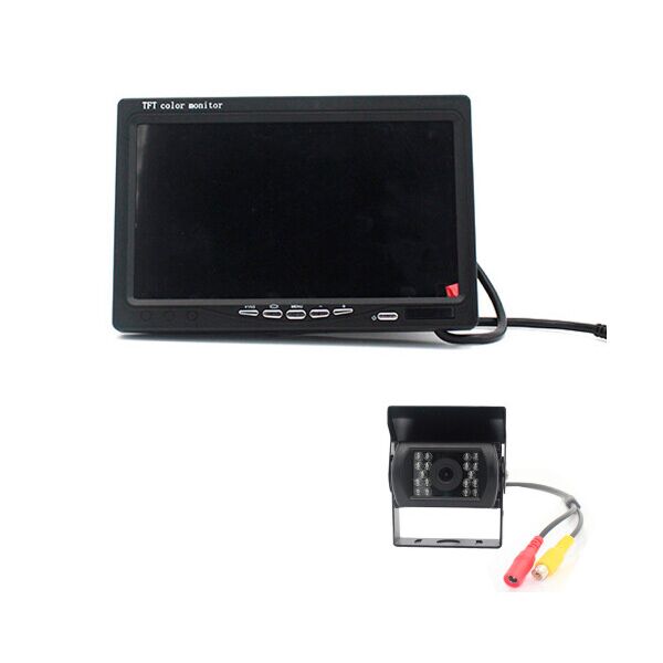 

9-дюймовый автомобильный HD ЖК-дисплей на одну камеру, 24V, разрешение 420TVL, угол линзы 120