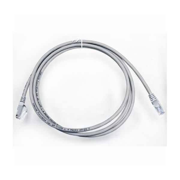 

Патч-корд кат. 6A, 24AWG, RJ45-RJ45, серый, 3 м, U-UTP, LSZH, Corning