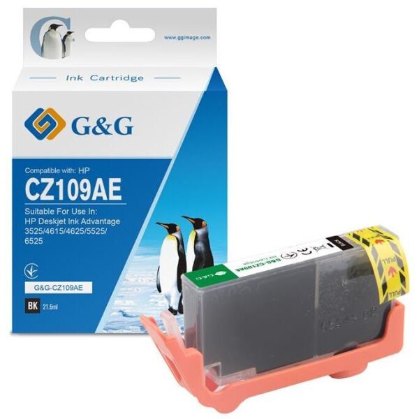 

Картридж G&G для HP No.655 DJ 4615/4625/3525/5525 Black