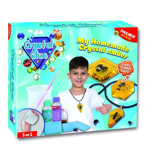 

Набор для творчества Paulinda Crystal glue DIY "Кулоны 3 в 1"