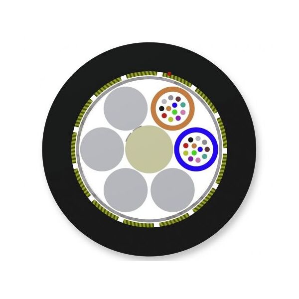 

ВО кабель U-BQ(ZN)BH 2x12G50 OM3 LT 2.3, ClearCurve, политуб, LSZH-FRNC (Eca), Gel-Free