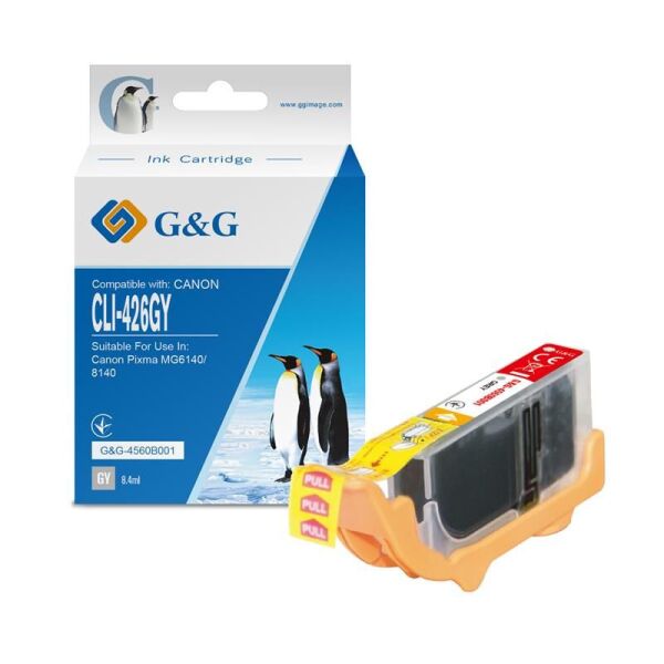 

Картридж G&G для Canon CLI-426GY PIXMA MG6140/8140 (Grey)