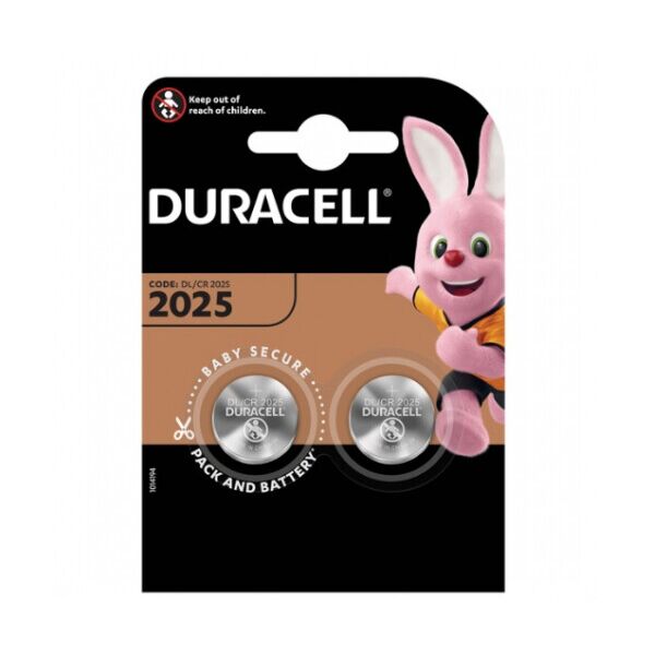 

Батарейка литиевая DURACELL DL2025, 2шт в блистере, цена за блистер