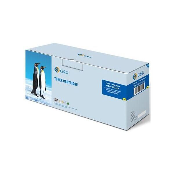 

Картридж G&G для HP Color LJ CP5225/CP5225N/ CP5225DN Yellow (7500 стр)