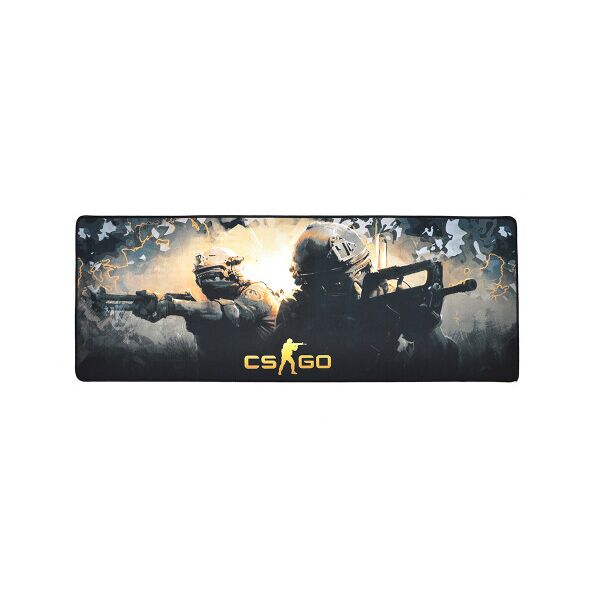 

Коврик 300*800 тканевой CS Two Fighter с боковой прошивкой, толщина 3 мм, цвет Black - Red, Пакет