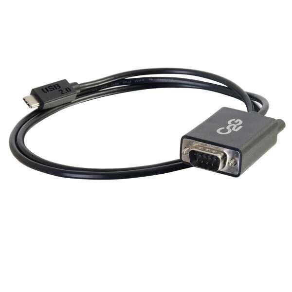 

C2G Адаптер USB-C на DB9 (RS232)