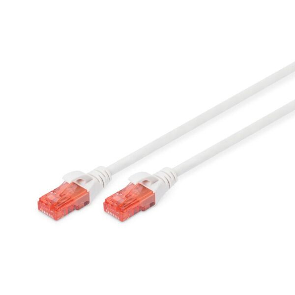 

Патч-корд Digitus CAT 6 UTP 2 м белый