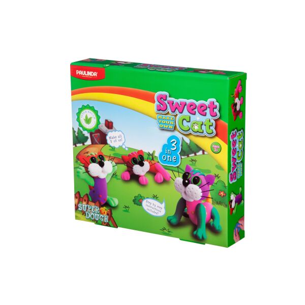

Масса для лепки Paulinda Super Dough 3в1 Котята PL-081556