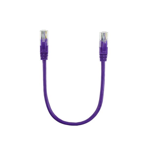 

Патч-корд литой RITAR, UTP, RJ45, Cat.5e, 0,5m, фиолетовый, Cu (медь)