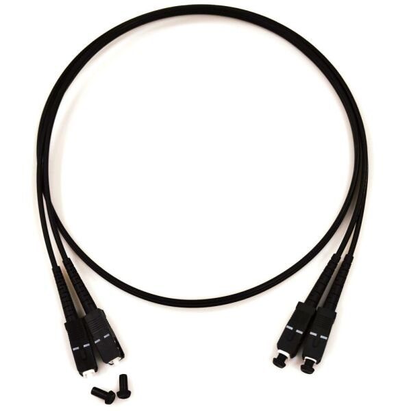 

Патчкорд SC-UPC-SC-UPC MM (G50-OM3), 3.0 м, черный Duplex .