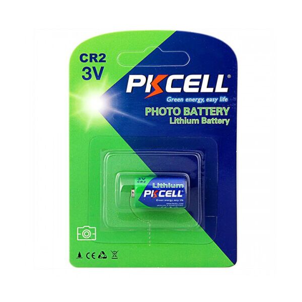 

Батарейка литиевая PKCELL 3V CR2 850mAh Lithium Manganese Battery цена за блист, Q8