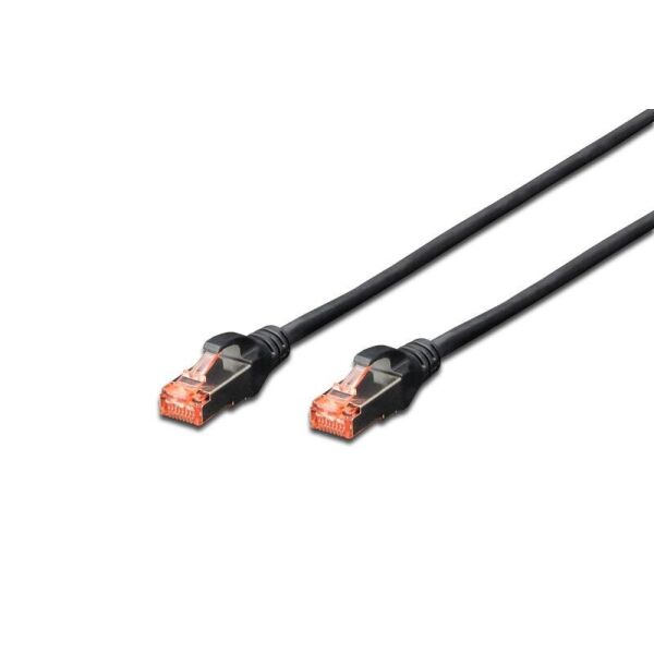 

Патч-корд DIGITUS CAT 6 S-FTP, 2м, AWG 27/7, LSZH, черный