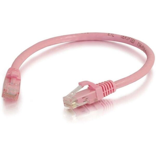

Патч-корд C2G Cat6 0.5 м розовый