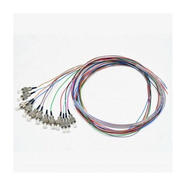 

Набор цветных пигтейлов FC-UPC 1.5 m, SM, Easy strip, для 12 вол