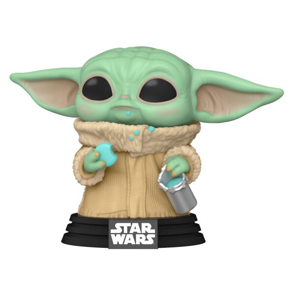 

Funko Коллекционная фигурка Funko POP! Bobble Star Wars Mandalorian Grogu with Cookies 54531