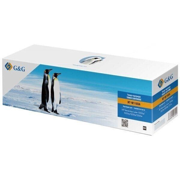 

G&G Тонер для HP 103A Neverstop LJ 1000a/1000w/1200a/1200w (2500стр)