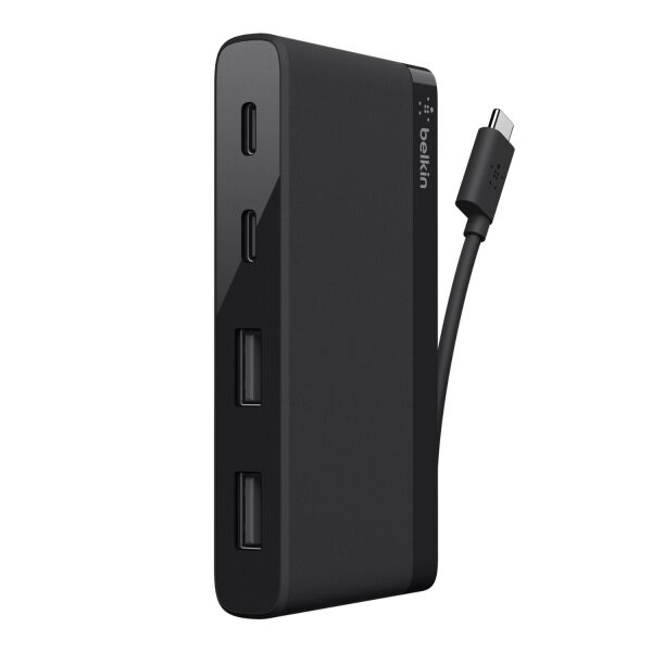 

Концентратор Belkin 3.0 USB-C TRAVEL HUB,BLACK