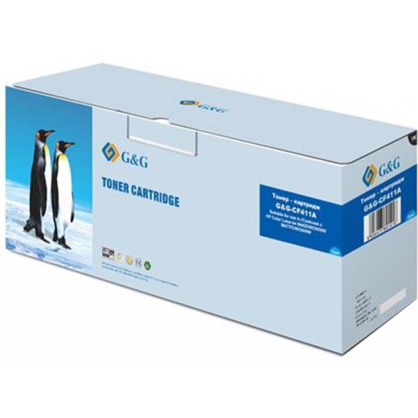 

Картридж G&G для HP СLJ Pro M452dn/M452nw/M477fdn Cyan (2300 стр)