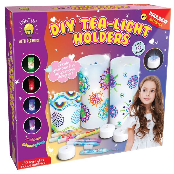 

Набор для творчества Paulinda Light up with pleasure «Декорирование светильника»