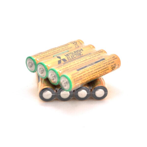 

Батарейка щелочная MITSUBISHI 1.5V AAA - LR03, 4S shrink pack, 400pcs - ctn