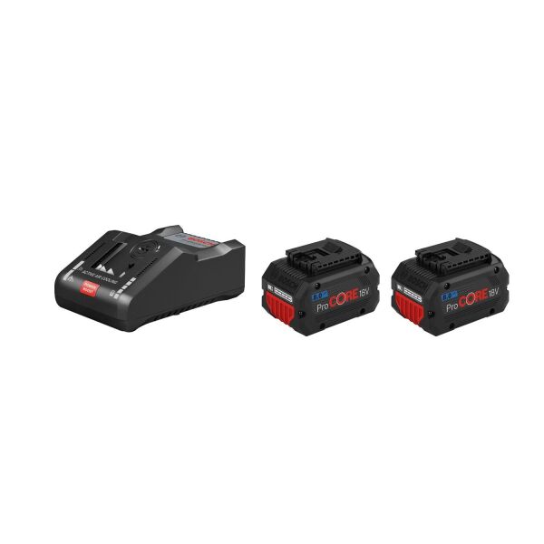 

Bosch Набор аккумуляторов + зарядное устройство ProCORE 18V 2х8.0Aч, ЗУ GAL 18V-160 C