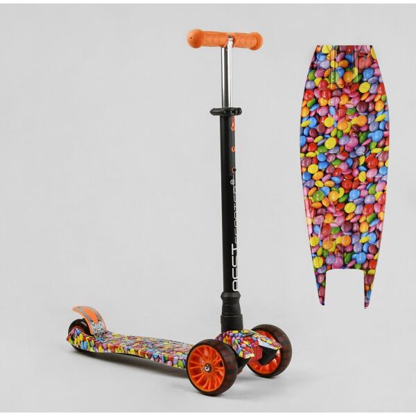 

Самокат Best Scooter MAXI Black-Orange (S-12410)