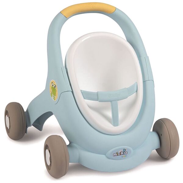 

Коляска Миникисс 3 в 1 для прогулок голубая 50 х 45 х 47 см Smoby 116498-BR-979