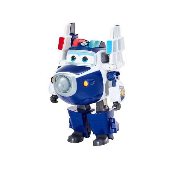 

Super Wings Игровая фигурка-трансформер Transforming-Supercharge Paul, Пол