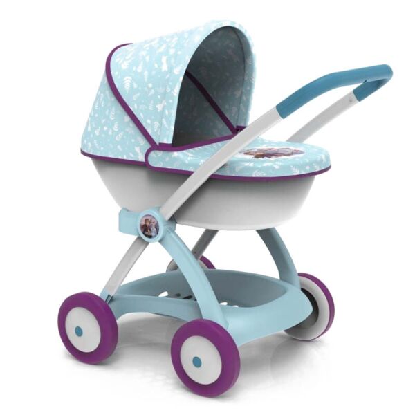 

Коляска для кукол с люлькой и корзиной Фроузен-2 Smoby 116493-BR-979