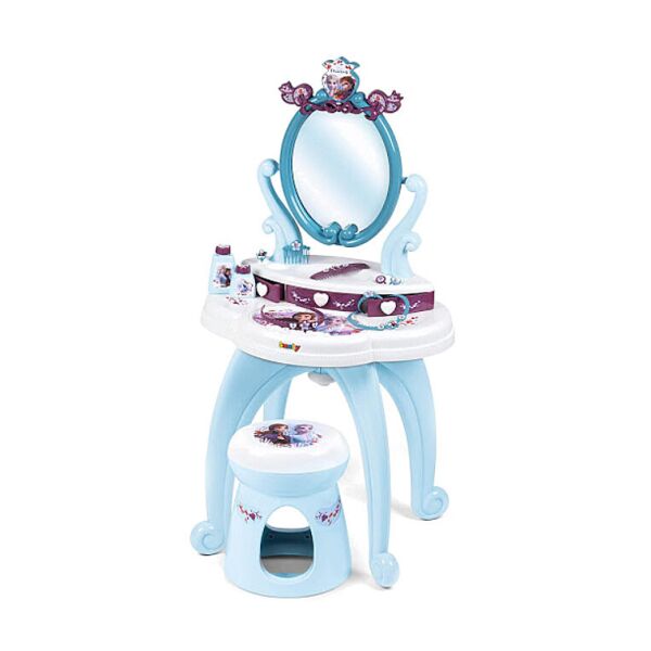 

Столик детский с зеркалом 2-в-1 со стульчиком и аксессуарами Smoby 116503-BR-648