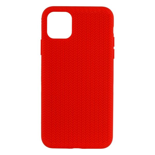 

Чехол-накладка Silicone Knitted для Apple Iphone 11 Pro Max 6, Red
