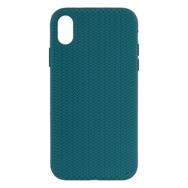 

Чехол-накладка Silicone Knitted для Apple Iphone XR 9, Green