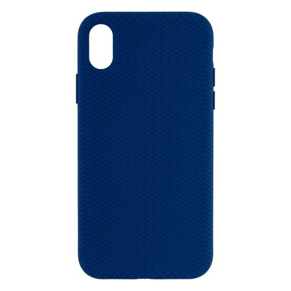 

Чехол-накладка Silicone Knitted для Apple Iphone XR 1, Blue