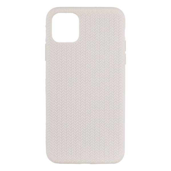 

Чехол-накладка Silicone Knitted для Apple Iphone 11 Pro Max 5, Antique white