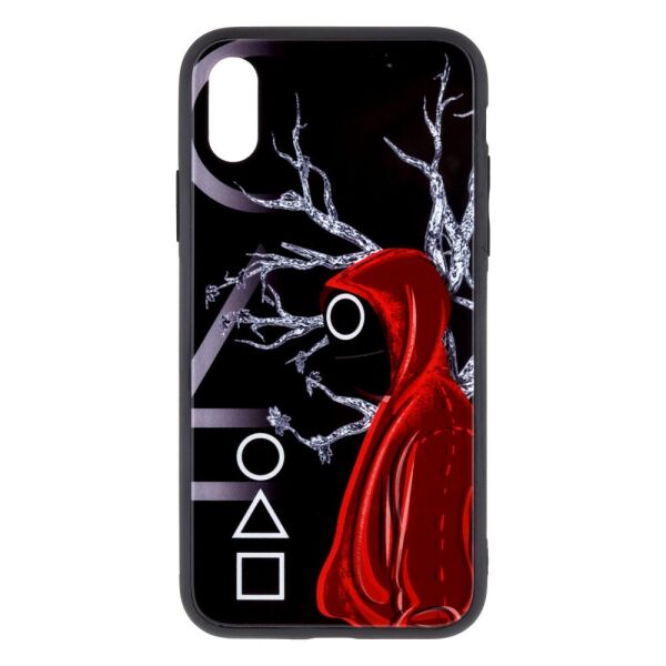 

Чехол-накладка TPU Glass SG with frame для Apple iPhone X / XS 9