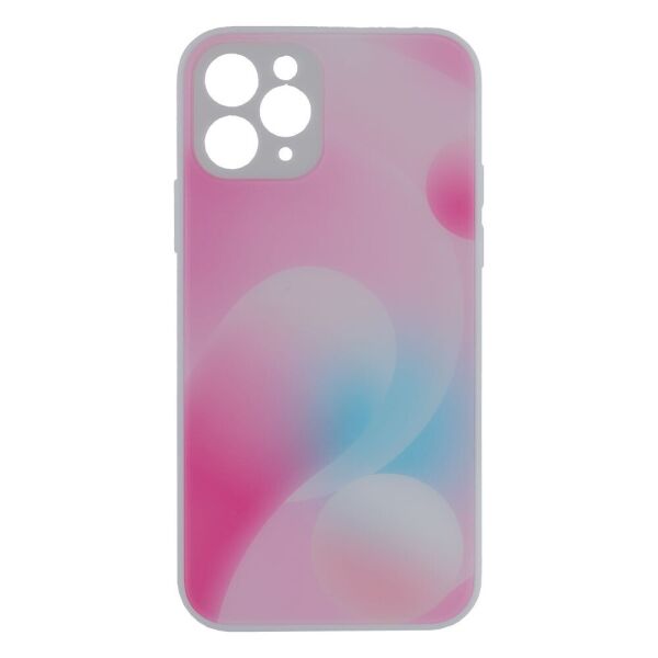 

Чехол-накладка Glass TPU Prism Circles для Apple iPhone 11 Pro 4, Pink-Lilac