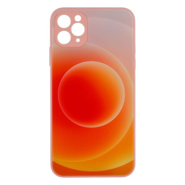 

Чехол-накладка Glass TPU Prism Circles для Apple iPhone 11 Pro Max 1, Orange-Yellow