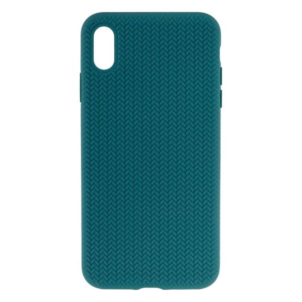 

Чехол-накладка Silicone Knitted для Apple Iphone Xs Max 9, Green