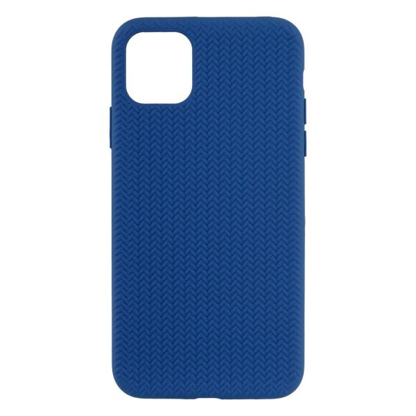 

Чехол-накладка Silicone Knitted для Apple Iphone 11 Pro Max 1, Blue